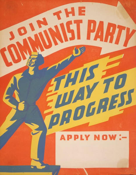 communist party poster