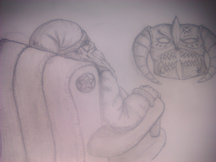 Concept Art Contest  
Christmas Eve   
WiP 2

David: "I don't understand what do we have to do in theese christmas eve's ?"
Amargaard: "No worrie
