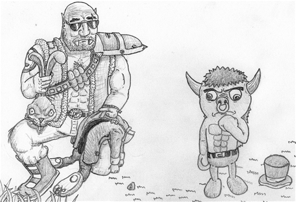 Concept Art Contest   
"Easter Bunny" 
WiP 3

Amargaard: "Guess what me and Bloodhorn found out on our midnight patrol last night - that Thumper i