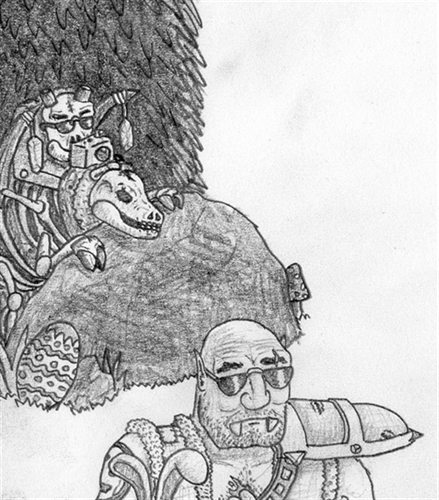 Concept Art Contest   
"Easter Bunny"   
WiP 4

David: "KAEL! Oh that kael pie!"
Hell_Master: "Its got to be Kael...."
David: "Thats why he has