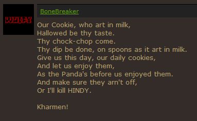 cookie prayer