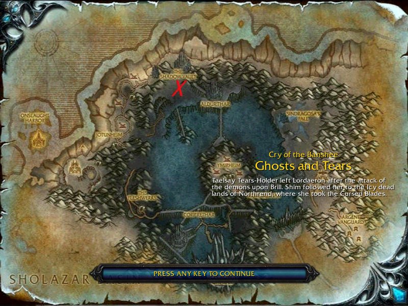 Cry of the Banshee Loading Screen Chapter 1