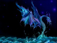 Crystal Blue Drako