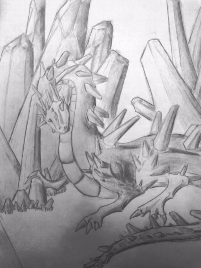 Crystal dragon