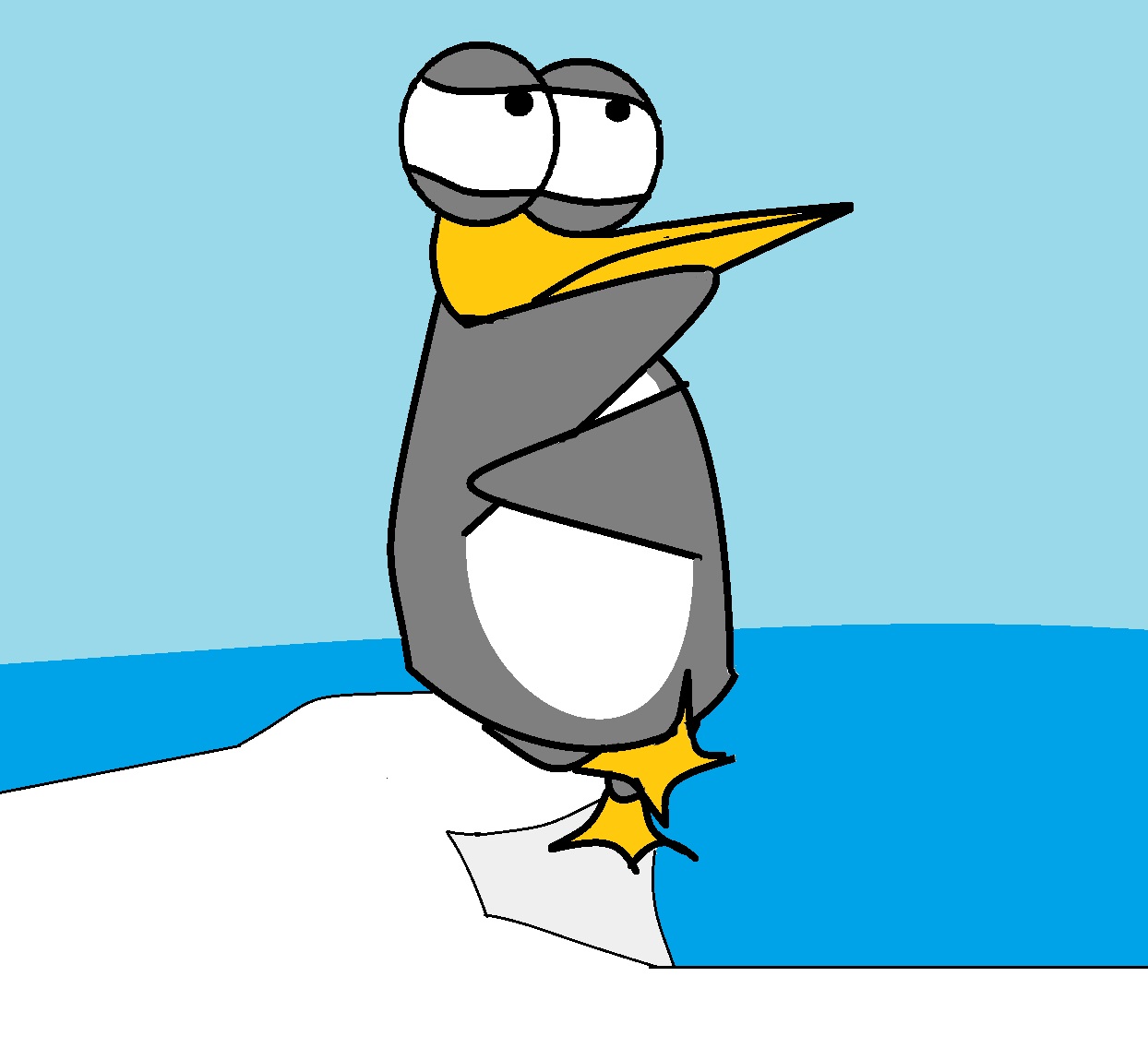 Curious Pengo