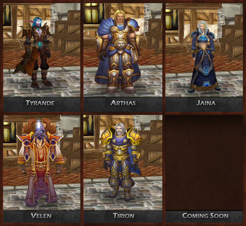 Current Alliance Heroes - Project Looks