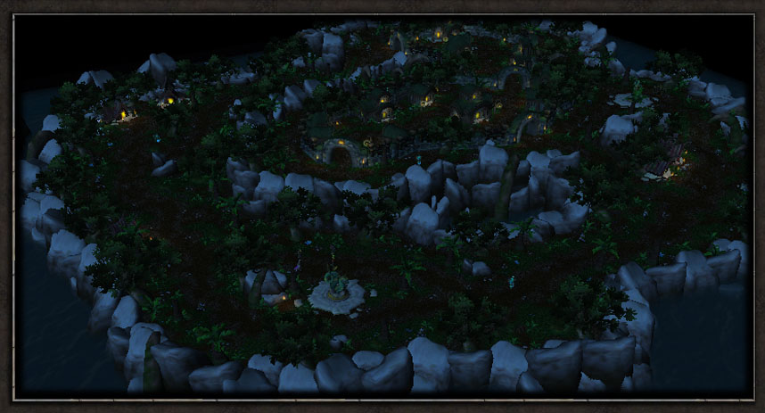 Current Whole Arena Terrain Preview (Night Mode)

Doodads & Tile changelogs:
- Made new dark-ish grass tile
- Changed buildings rooftop texture
-
