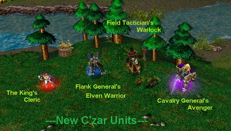 C'zar New Units