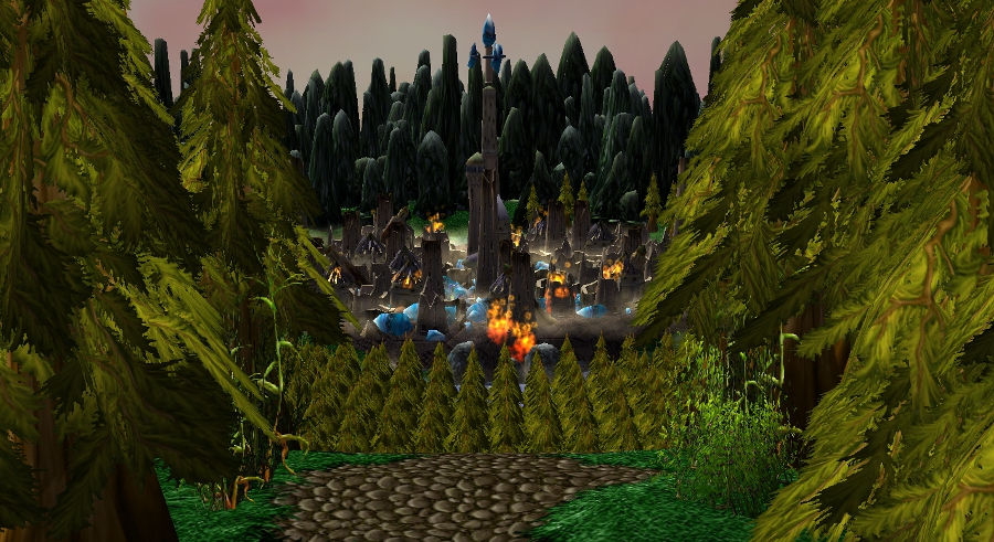 Dalaran in the aftermath of it's destruction...