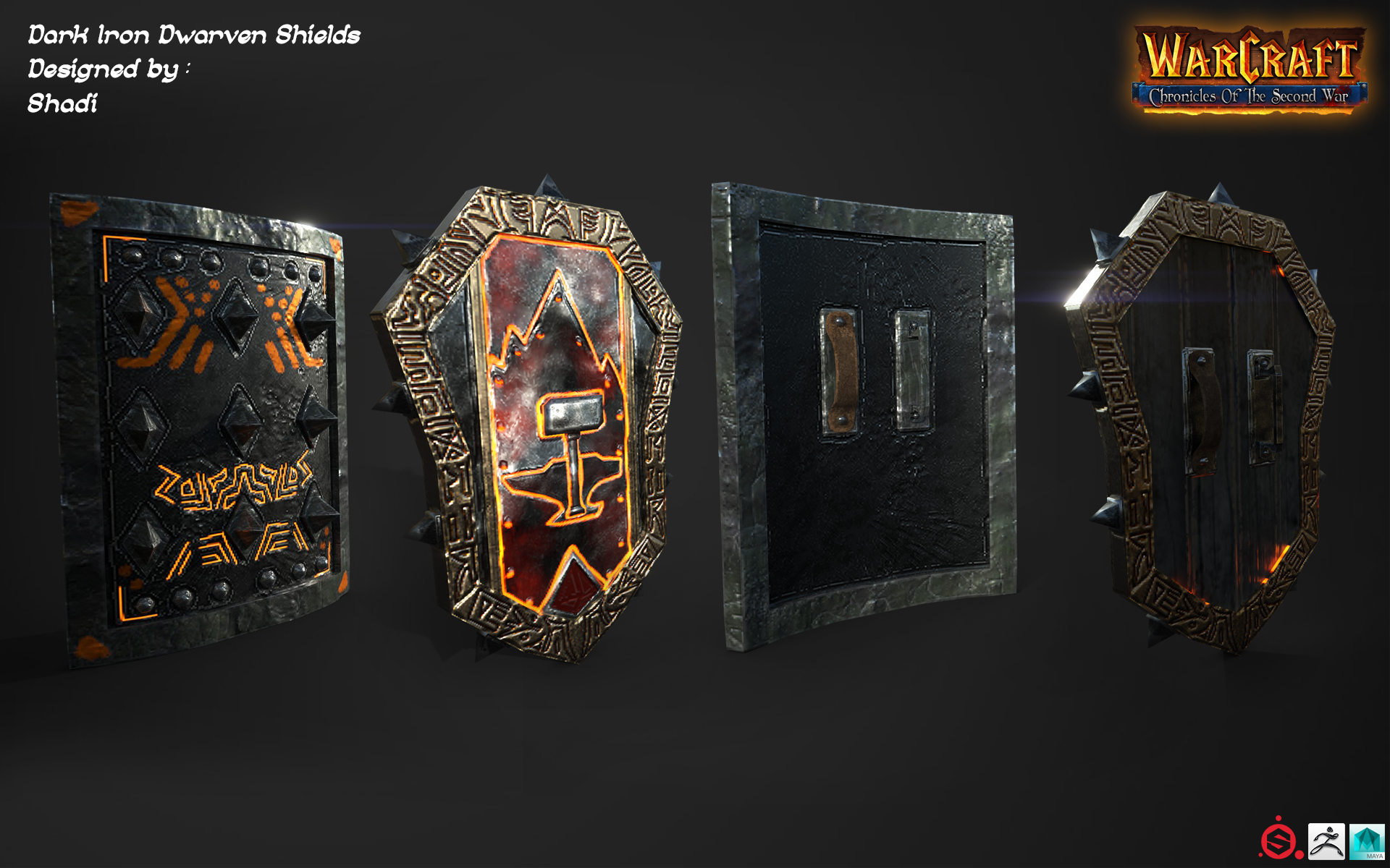 Dark Iron unit Shields