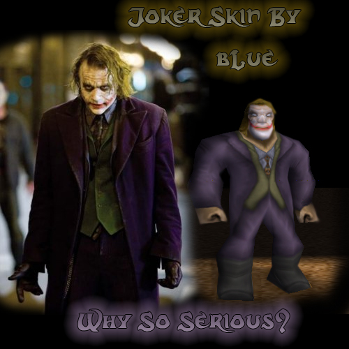 Dark Knight Joker Skin