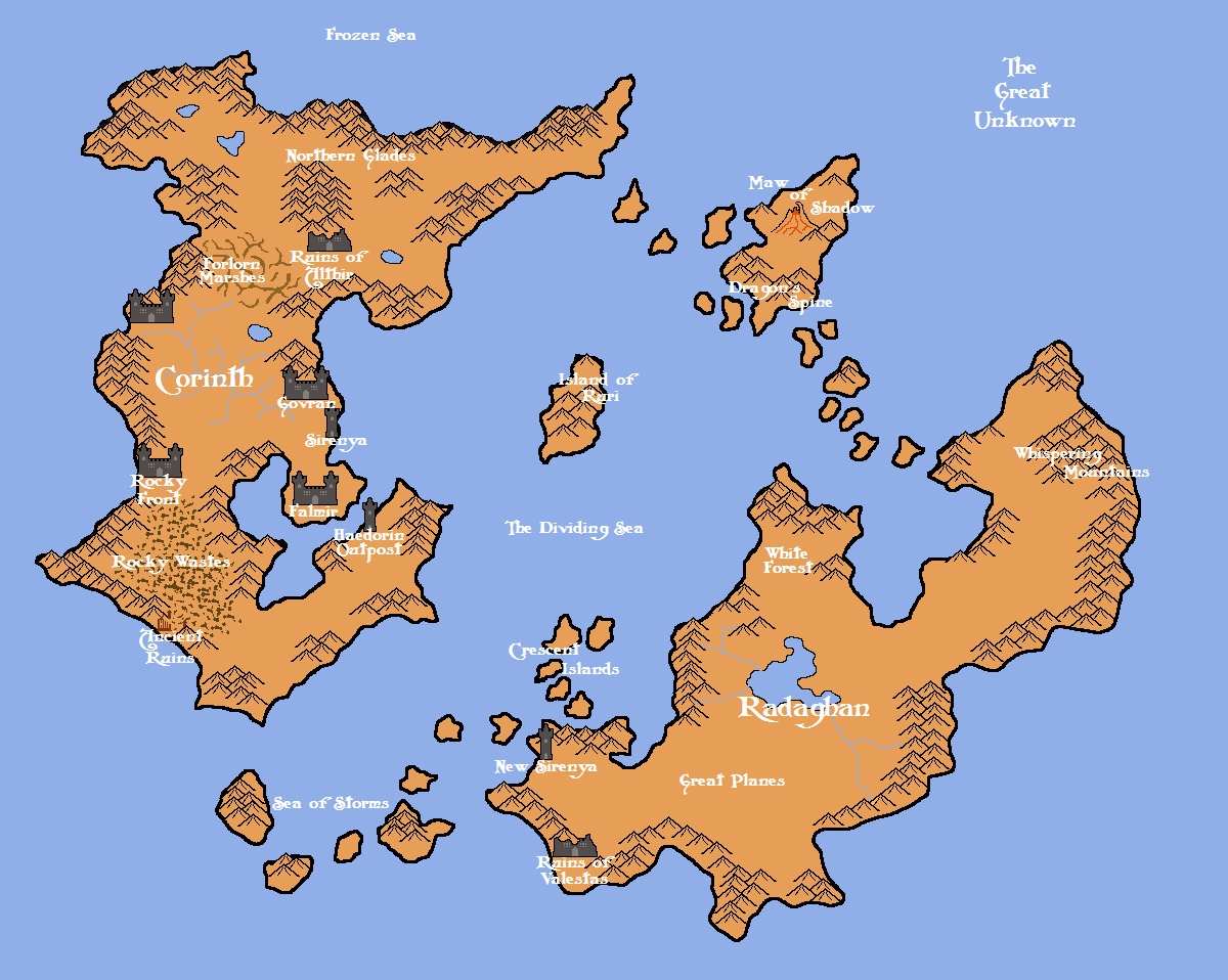 Dark Prophecy Map, Version 2