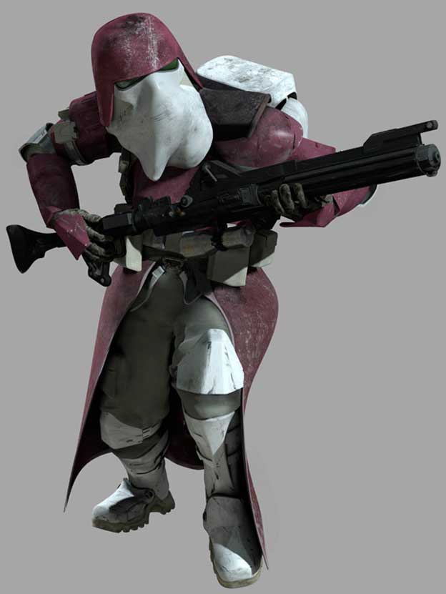 Dark's Soldiers used on the exploring of Besto's planet and as commandos.