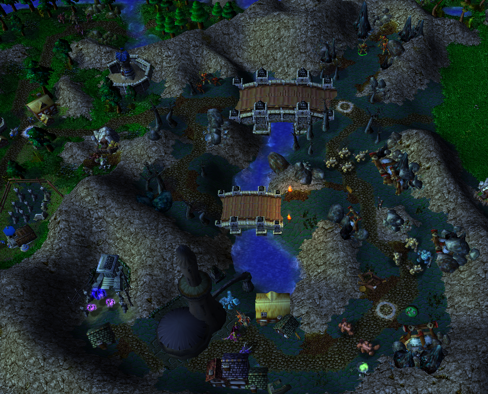 Deadwind Pass & Karazhan - This place is at least three times the size of the Azeroth Wars version and I don't know whether to change the Tower itself
