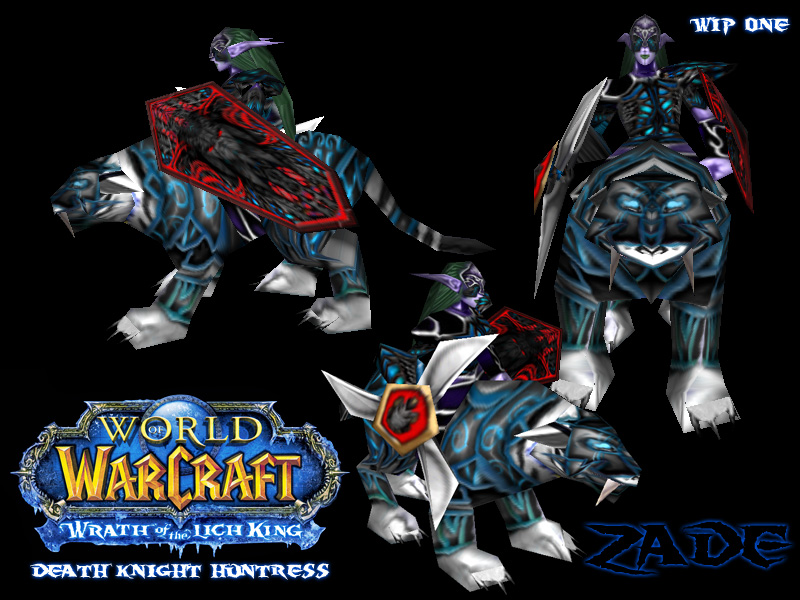 Death Knight Huntress WIP 1