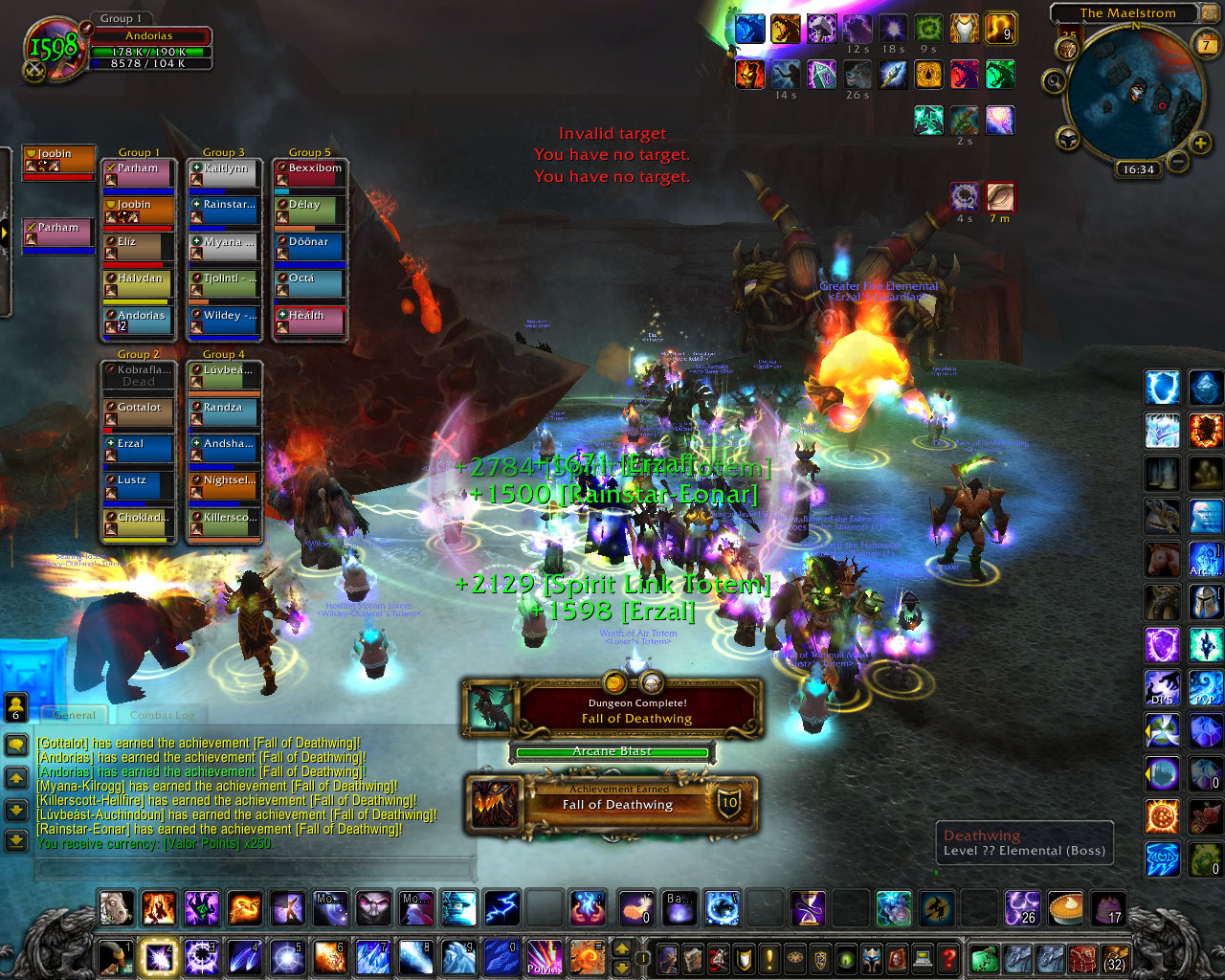 Deathwing has been defeated.