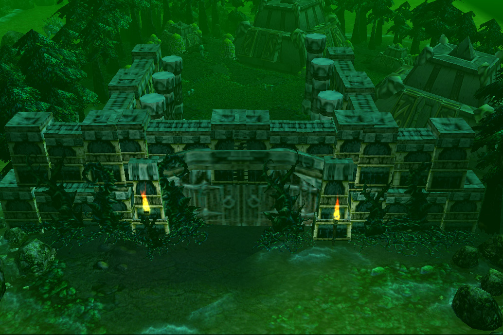 Deep in Felwood, there was silence,
No reason for it, especially not Science.
This fortress bearing the last of their kind, 
Stood there waiting, w