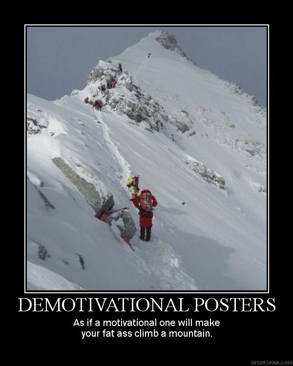 Demtivational poster