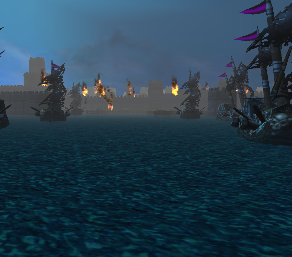 Departure to a new beginning.

a day after the assault the ships had been prepared and the city completely sacked of everything of Value.  hundreds