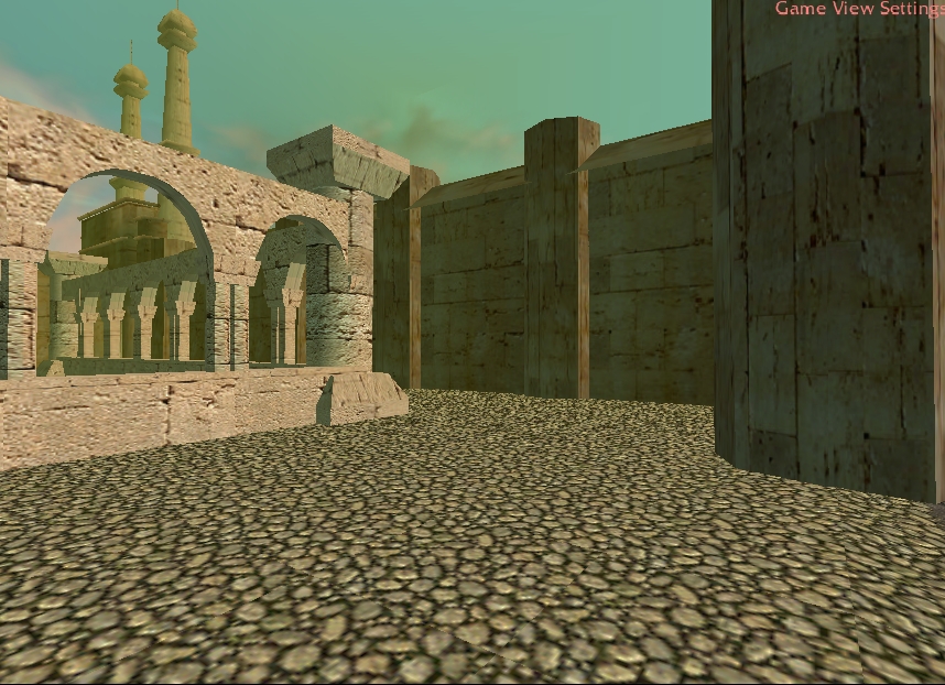 Desert City Town Hall WIP