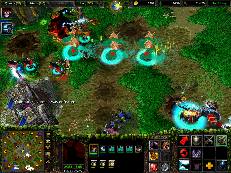 Destory enemy base