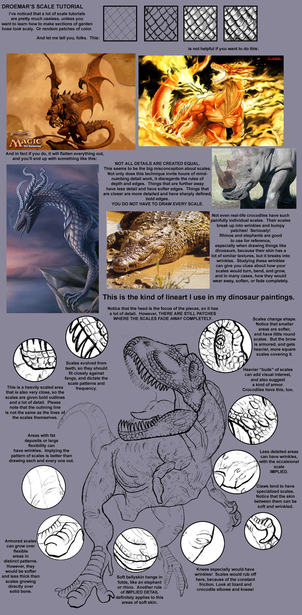 Dinosaur Scale Tutorial