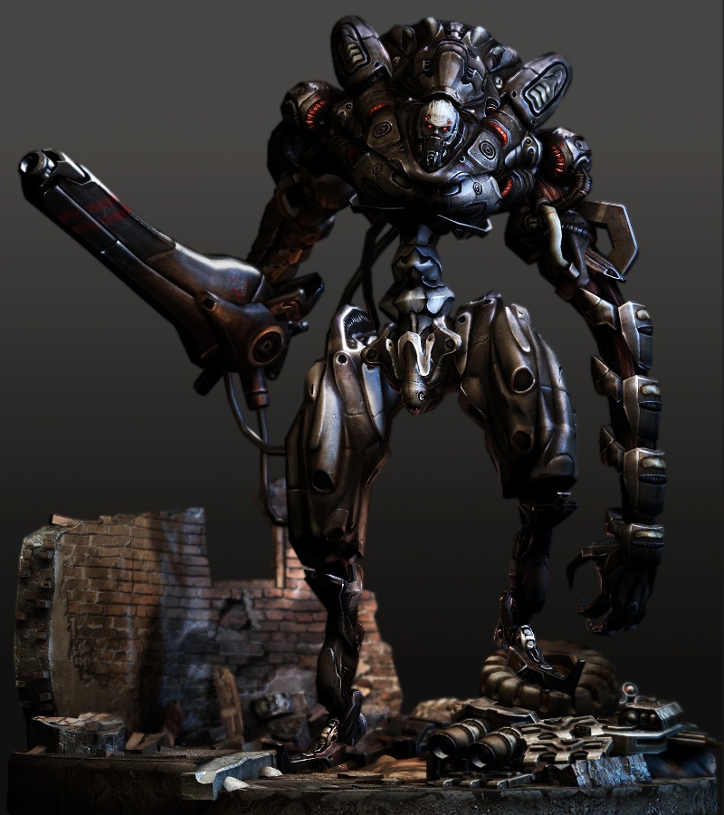 Dominance War 2 2007 Entry by Taehoon Oh. he won in 2007

WTF is dominace War? its like a competition for super detailed computer model making. chec