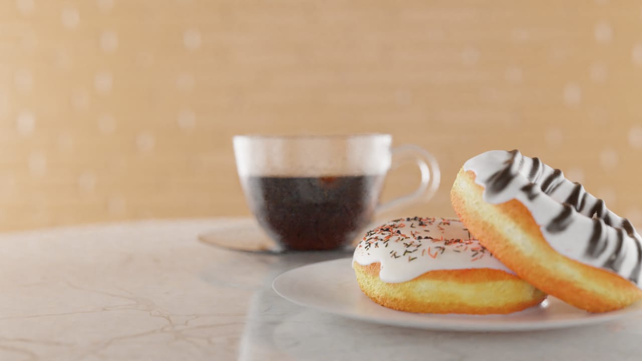 Donut & Coffee almost
