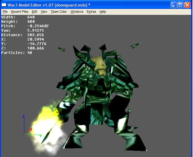 doomguard with green dragon skin oO