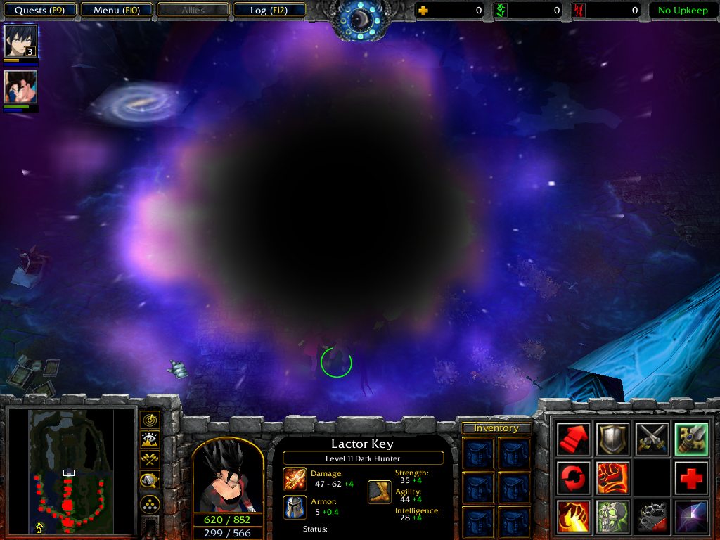 DoS Black Hole (Lactor's ultimate ability)