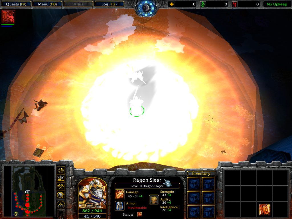 DoS Fire Impules (Ragon's ability