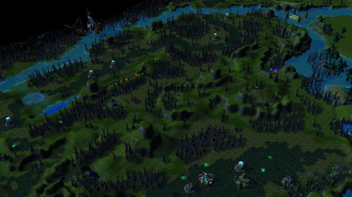 DotA 1.5 custom terrain