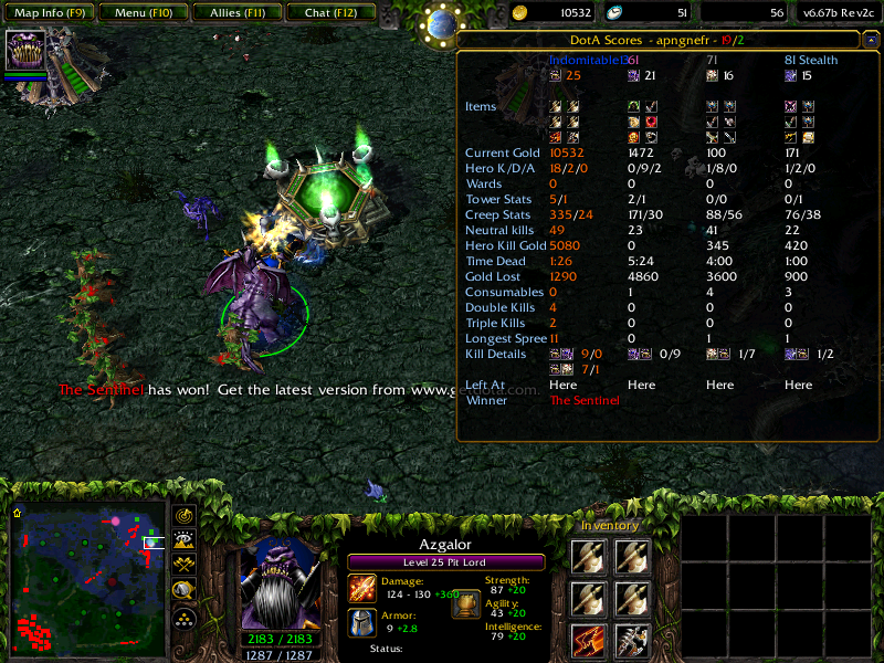 DotA.
Pretty weak.