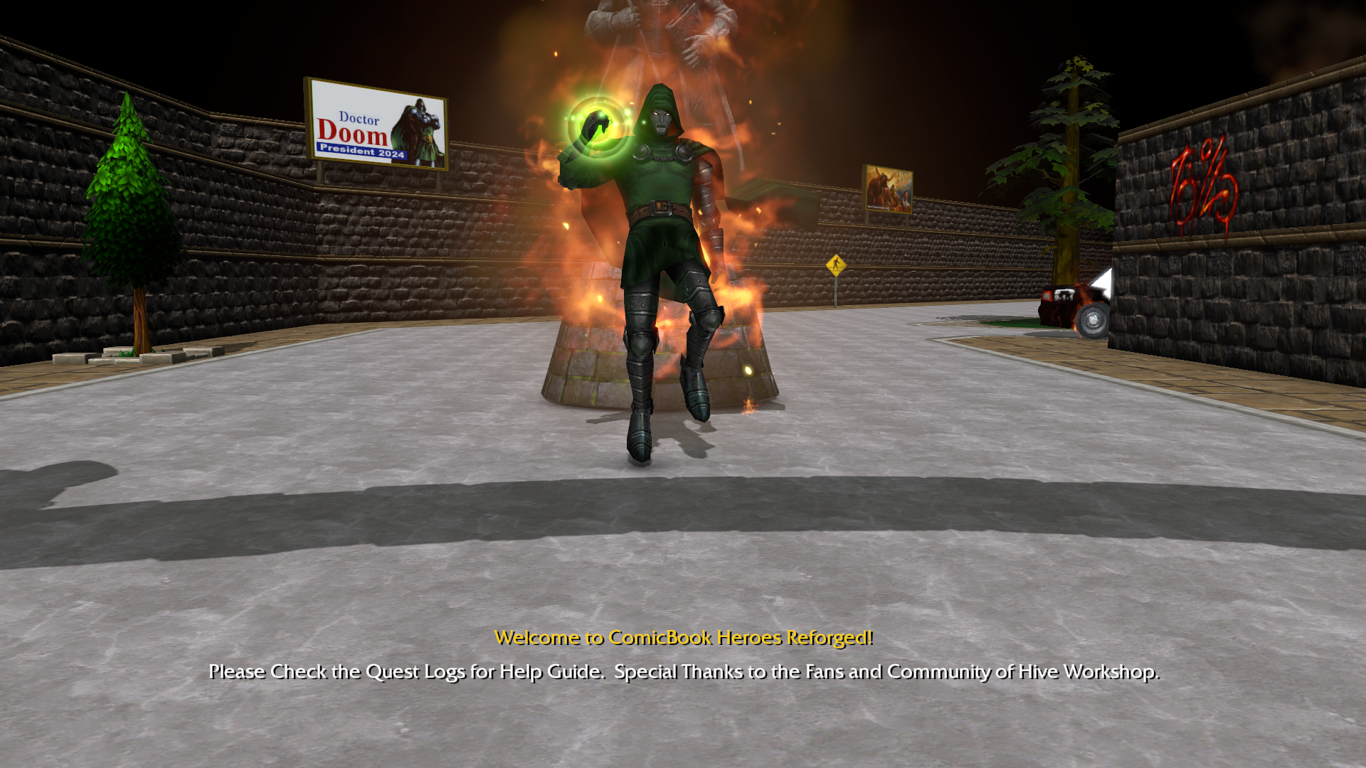 Dr. D back from Hell