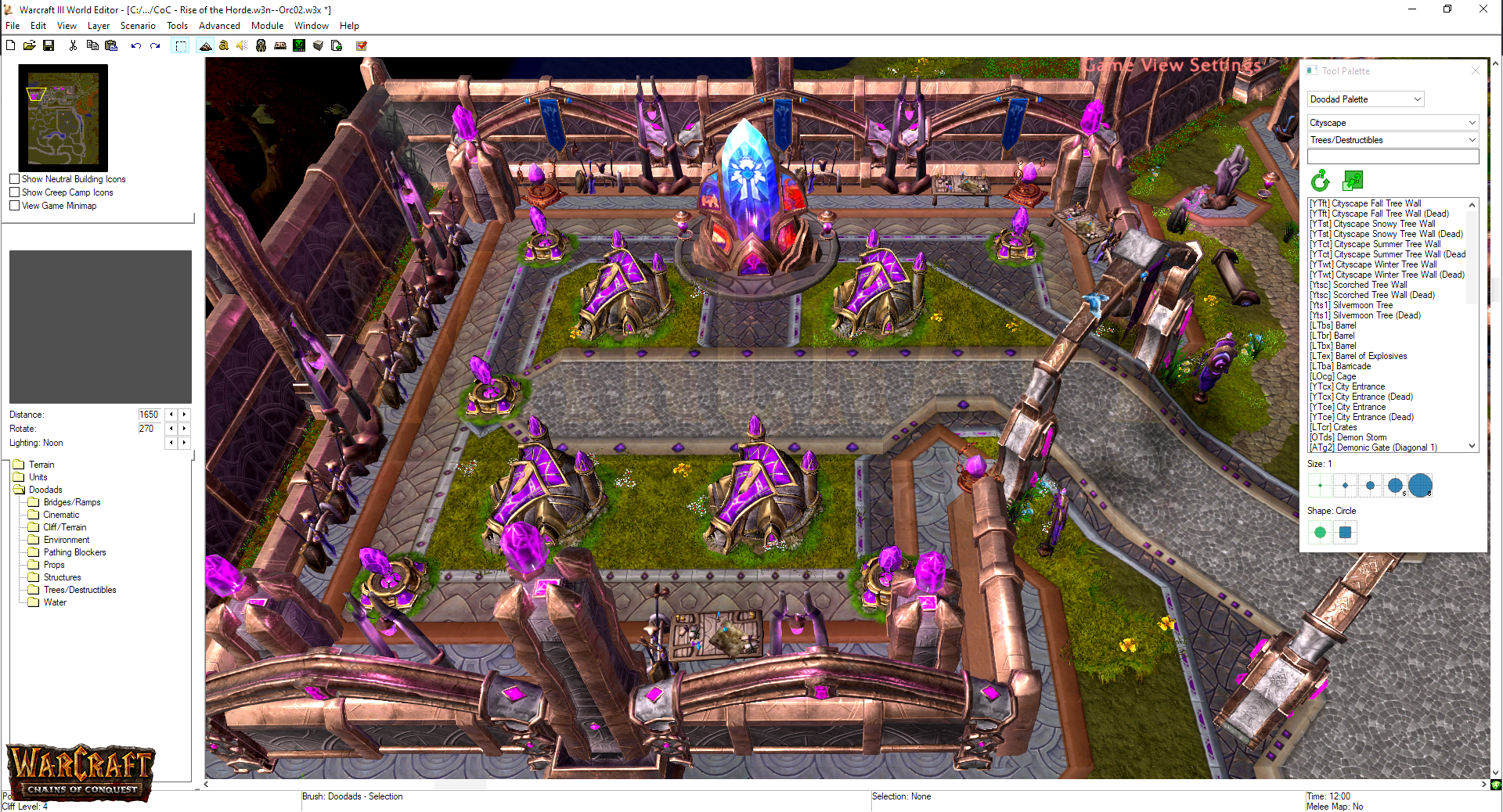 Draenei assets Reforged showcase