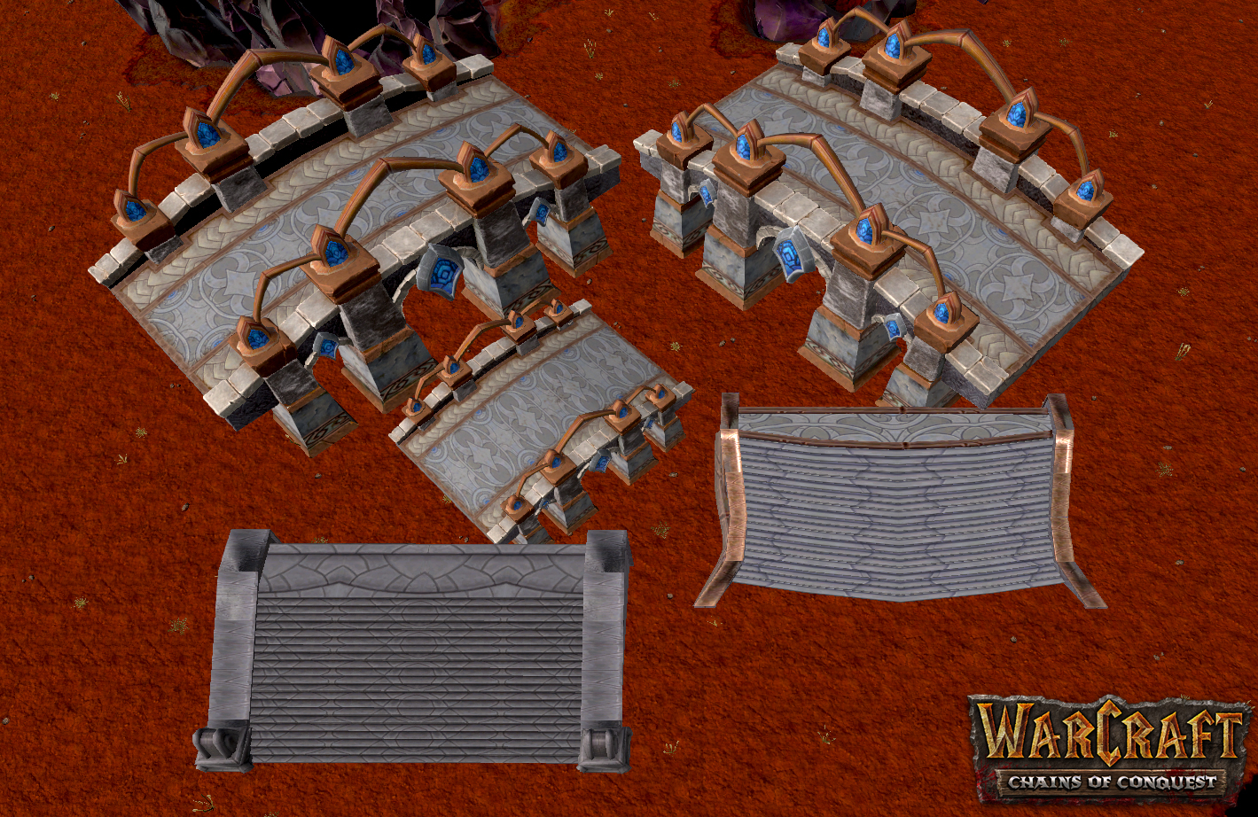 Draenei Bridge + Stairways