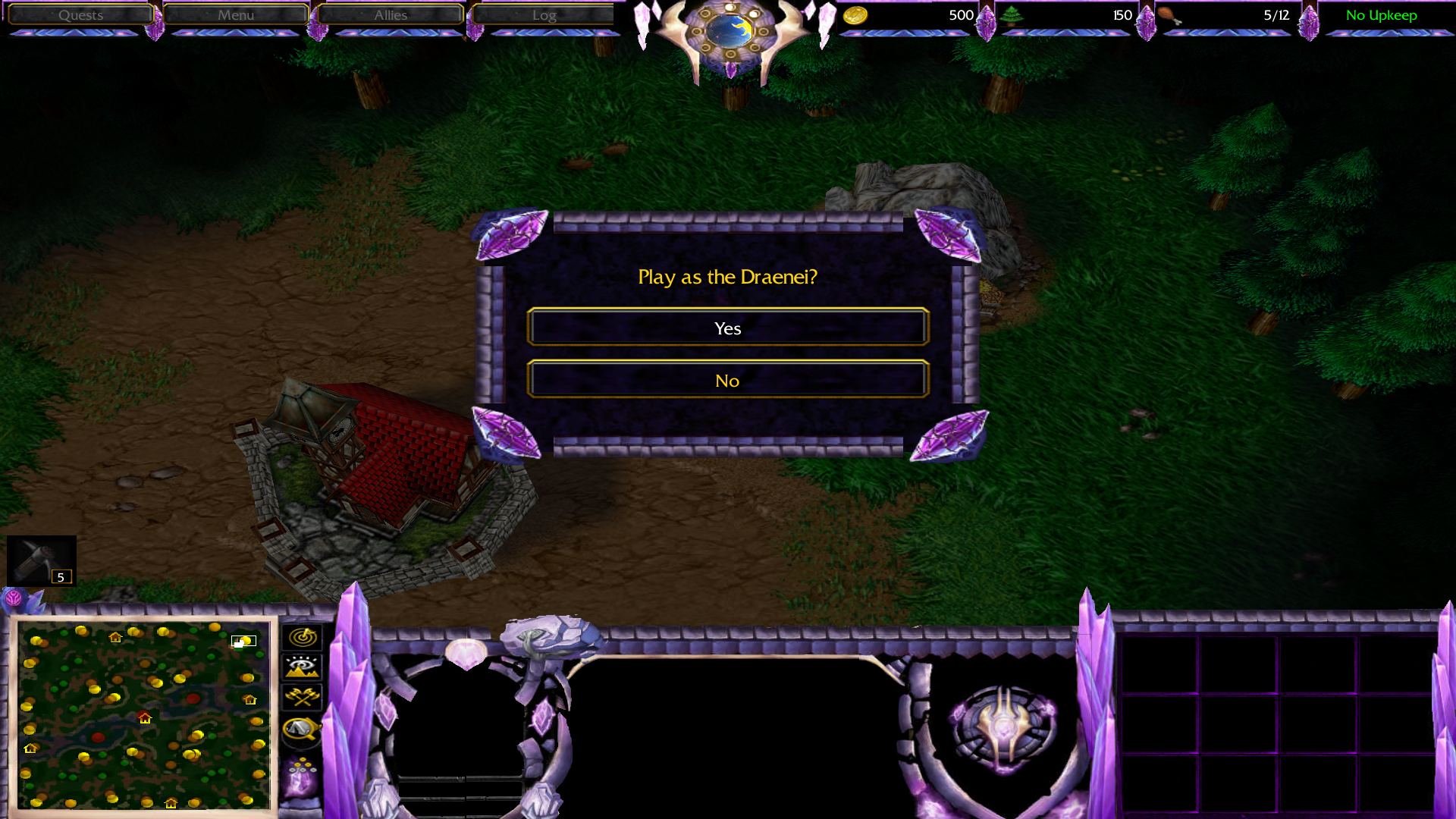 Draenei UI