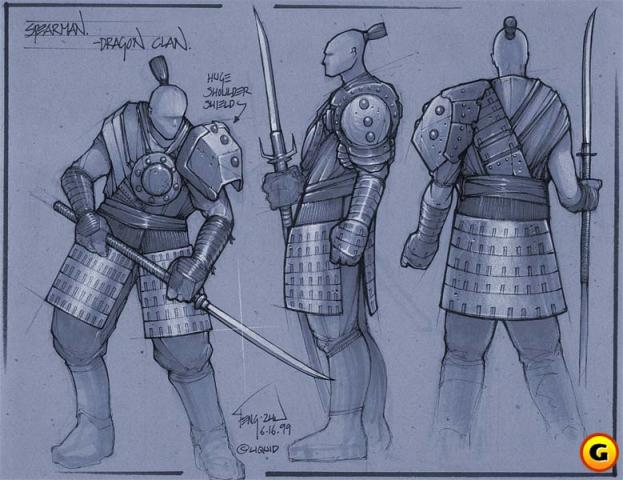 Dragon Clan - Spearman