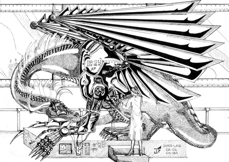 dragon cyborg