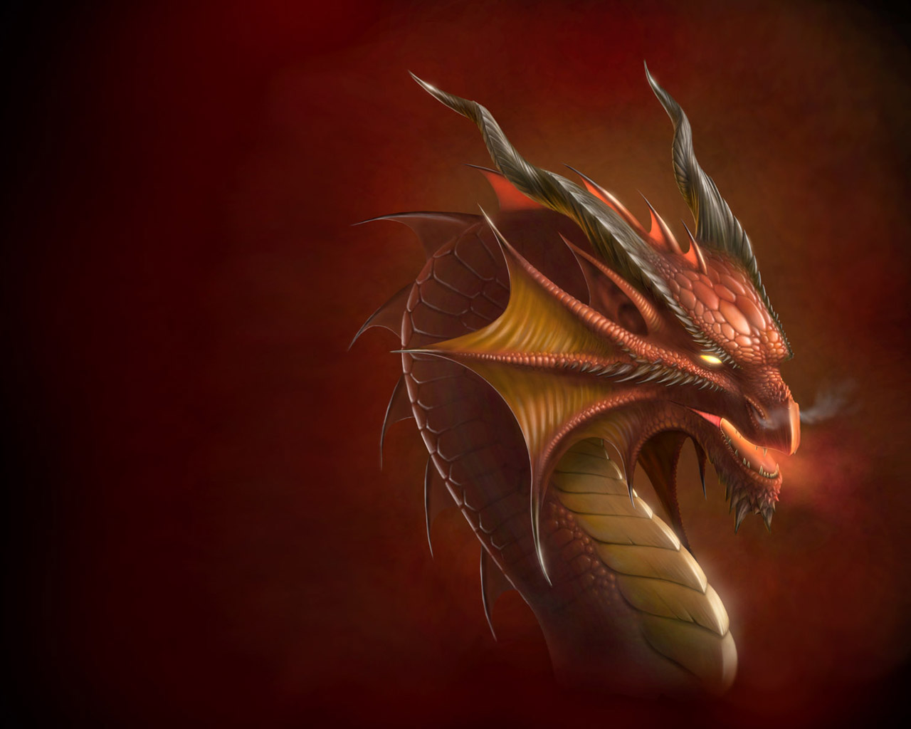Dragon head Wallpaper