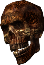 Dragonborn skull