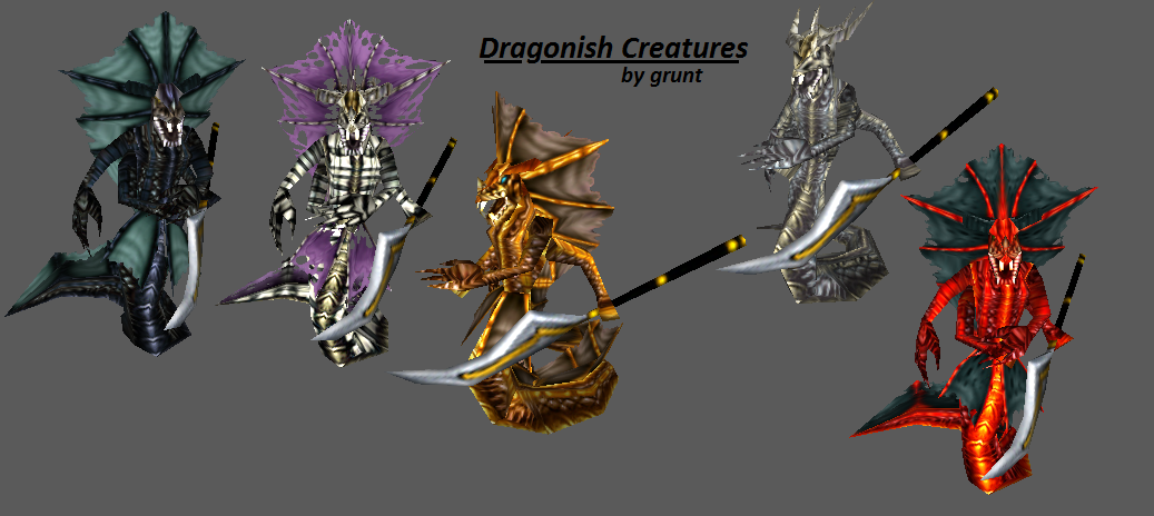dragonish creatures :p !!