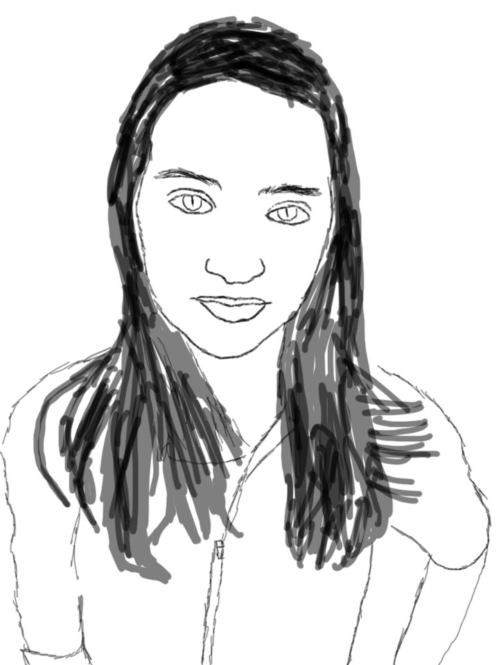 Drawing a friend wip 1