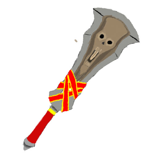 Drawing the Lifestealing sword wip2