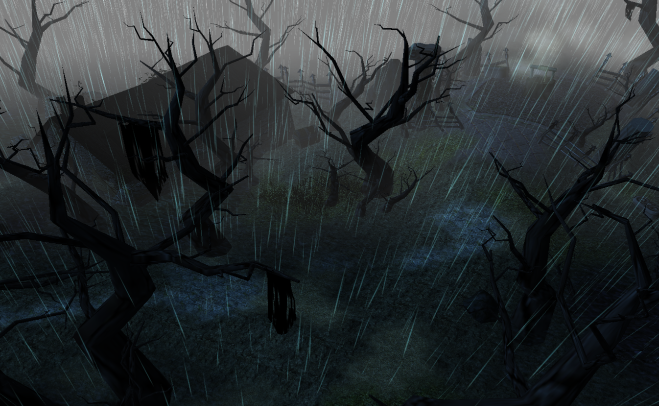 Driftmire was once a peaceful village, but once the corruption spread it was abandoned by the living.