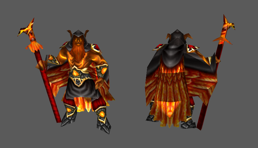 Druid of the Flame WIP
