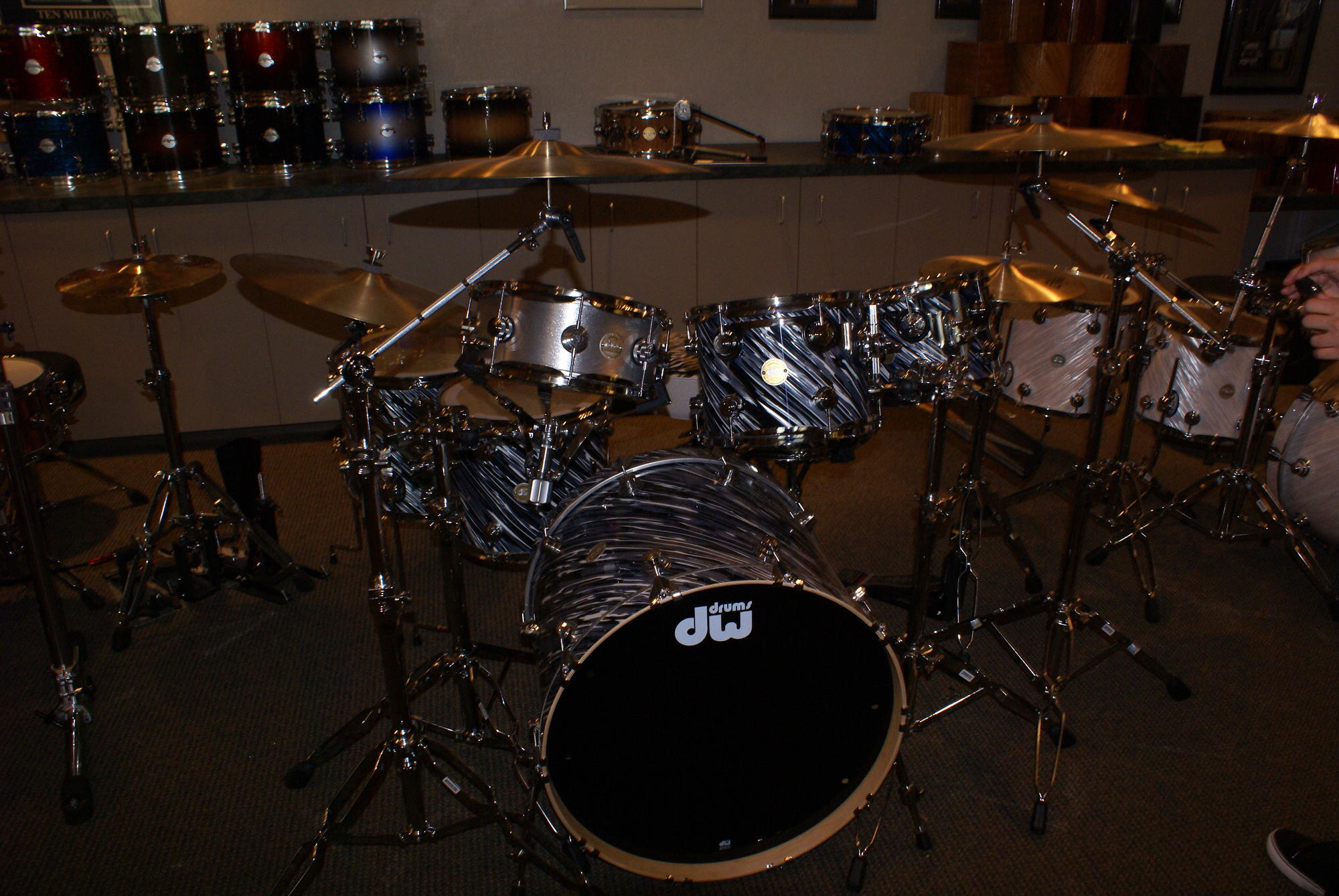 Drumset I played