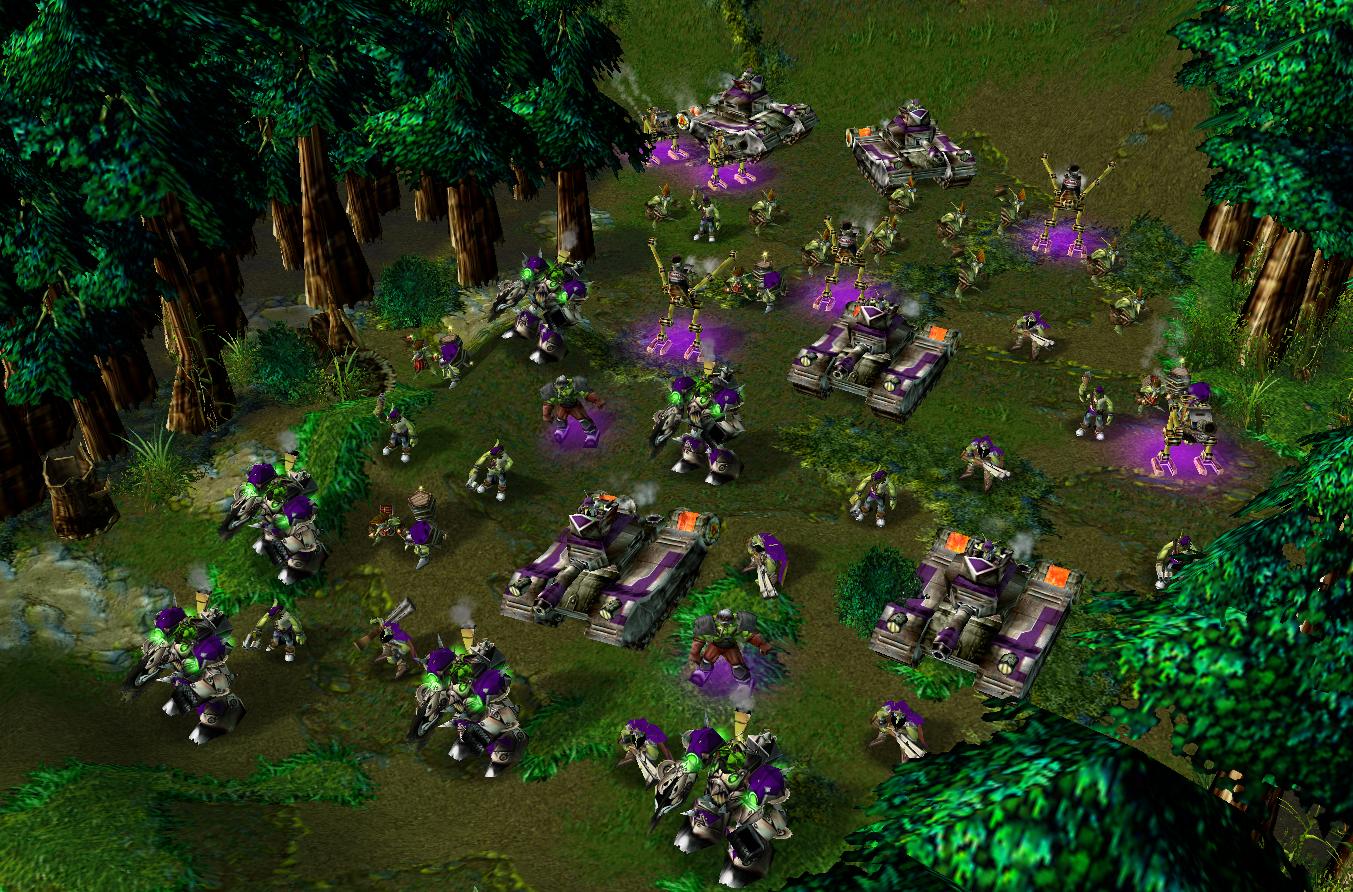 Due to the fact that among the allied forces defending the world tree were some with... mental problems, the goblins refuse to fight anymore. Even our
