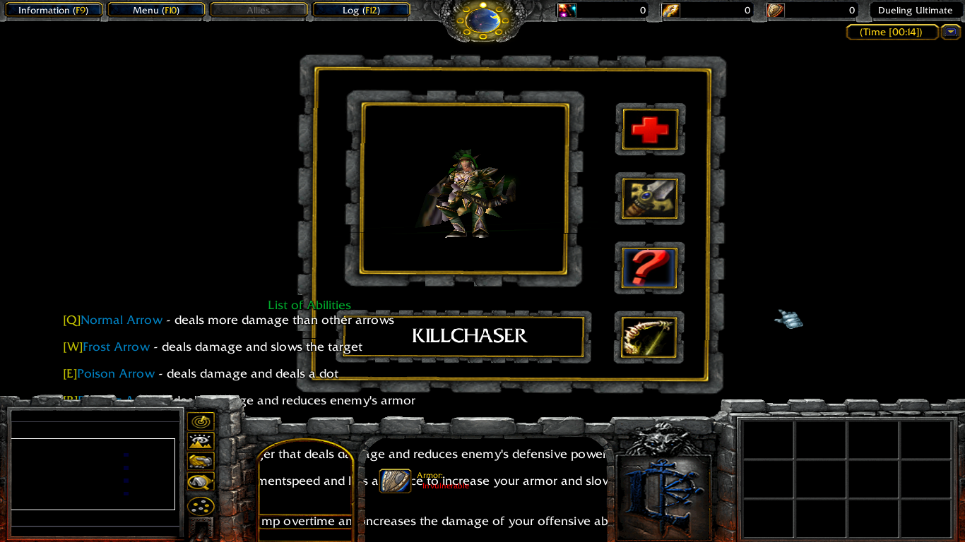 Dueling Ultimate Message Bug