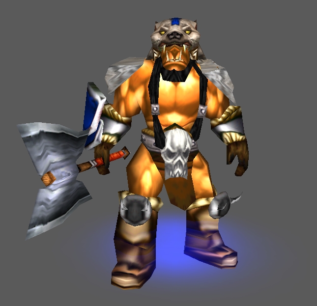 Durotan WOD. Uses all in game textures. Has 169 Kb.